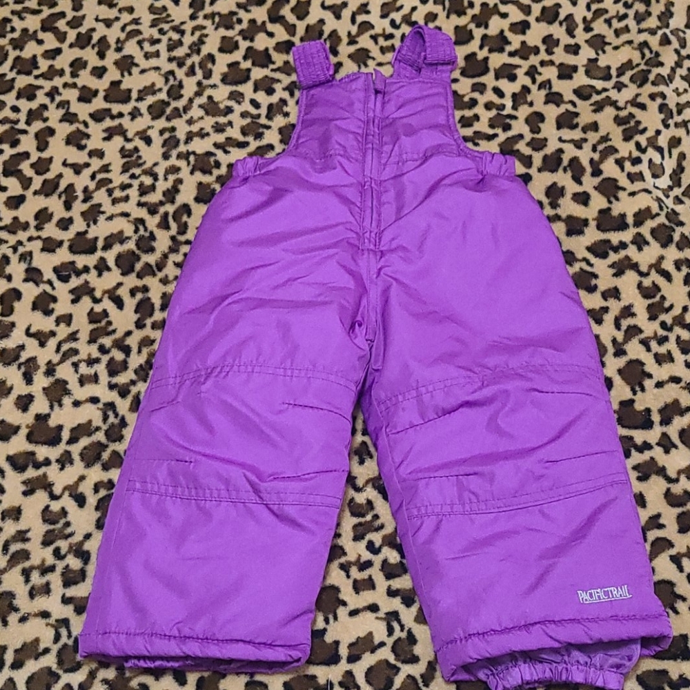 Pacific Trail PURPLE Snow Ski Overalls Bib Pants